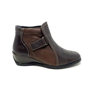 Spring Step Andrea Brown Leather Boots